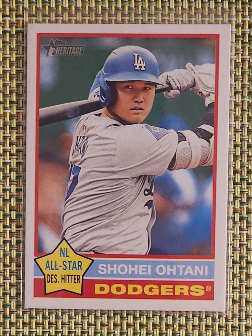 Shohei Ohtani Baseball  Card